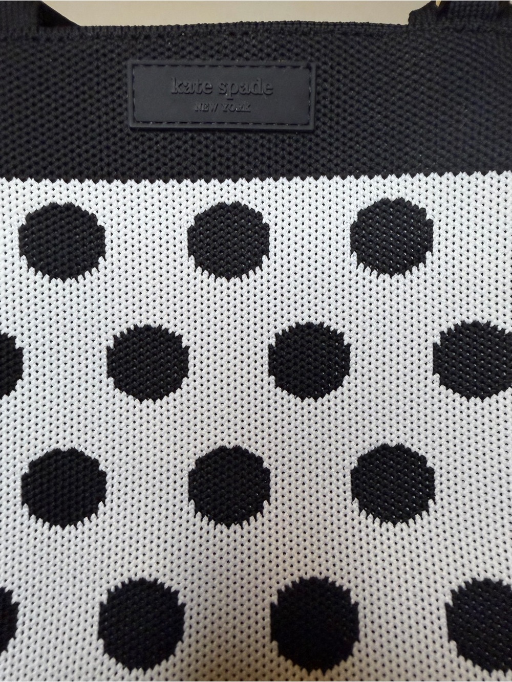 Kate Spade x Target Black & White Polka Dot Crossbody Bag - Picture 7 of 7